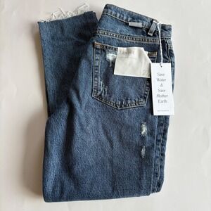 Boyish The Billy High-Rise‎ Skinny Jeans Size 27 City Lights Distressed Denim
